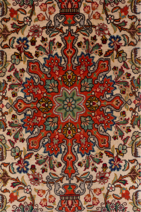 Vintage Tabriz Area Rug (3' x 5')